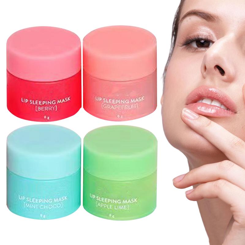 Skincare Laneige - 4pcs Lip Sleeping Masque Nourishing Moisturizing