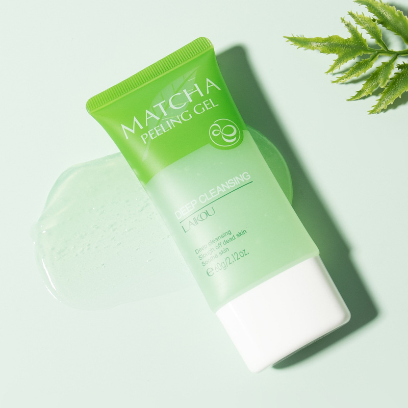 Aha Bha Exfoliant - LAIKOU Matcha Exfoliating Peeling Gel Facial