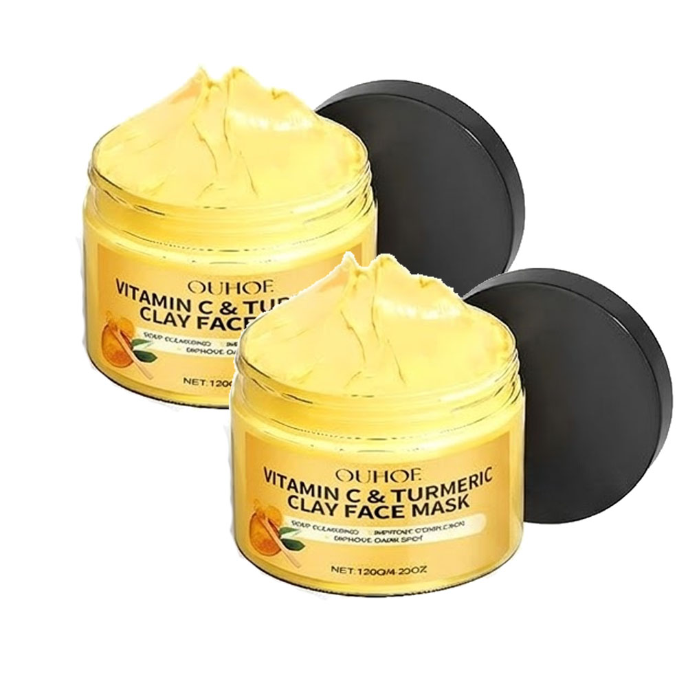 Bentonite Clay Mask - Turmeric Vitamin C Clay Mask Clay
