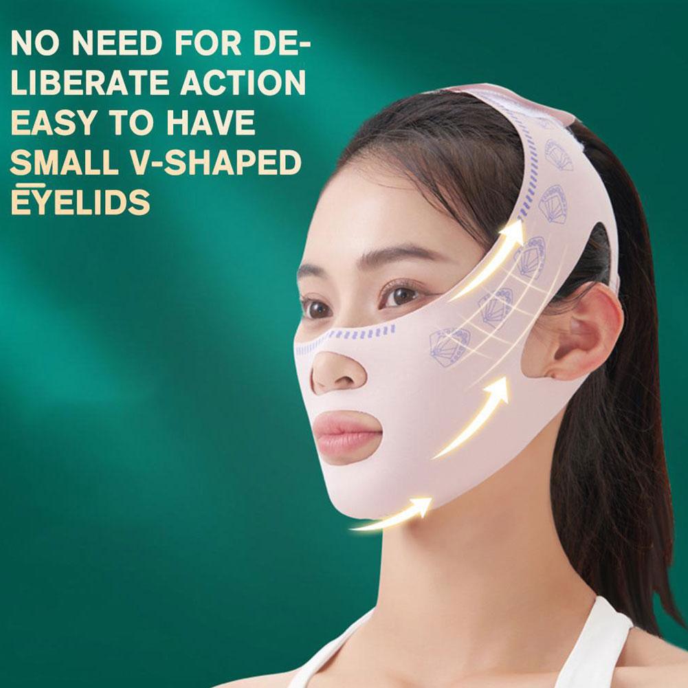 Collagen Sheet Mask - Breathable V Face Band Cheek Reduce