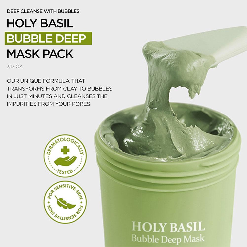 Carbonated Bubble Smear Face M - Bentonite Clay Mask ulasan dan harga