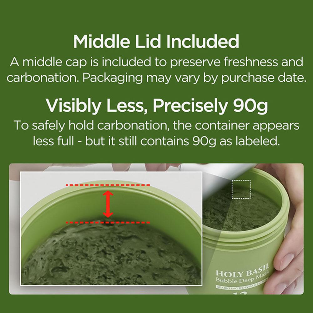 Carbonated Bubble Smear Face M - Bentonite Clay Mask ulasan dan harga