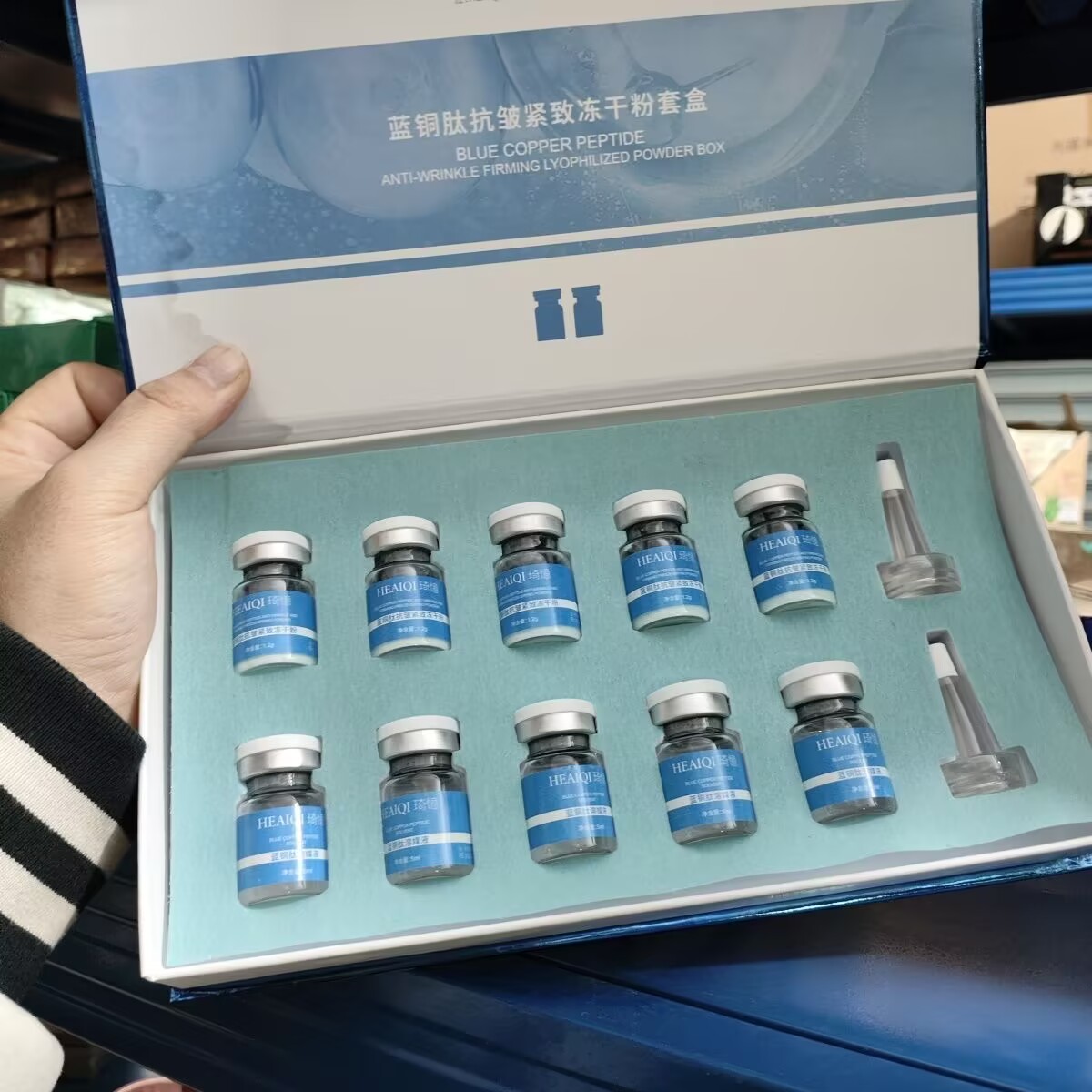 GHK-CU Blue Copper Peptide Lyo - Licorice Root Extract ulasan dan harga
