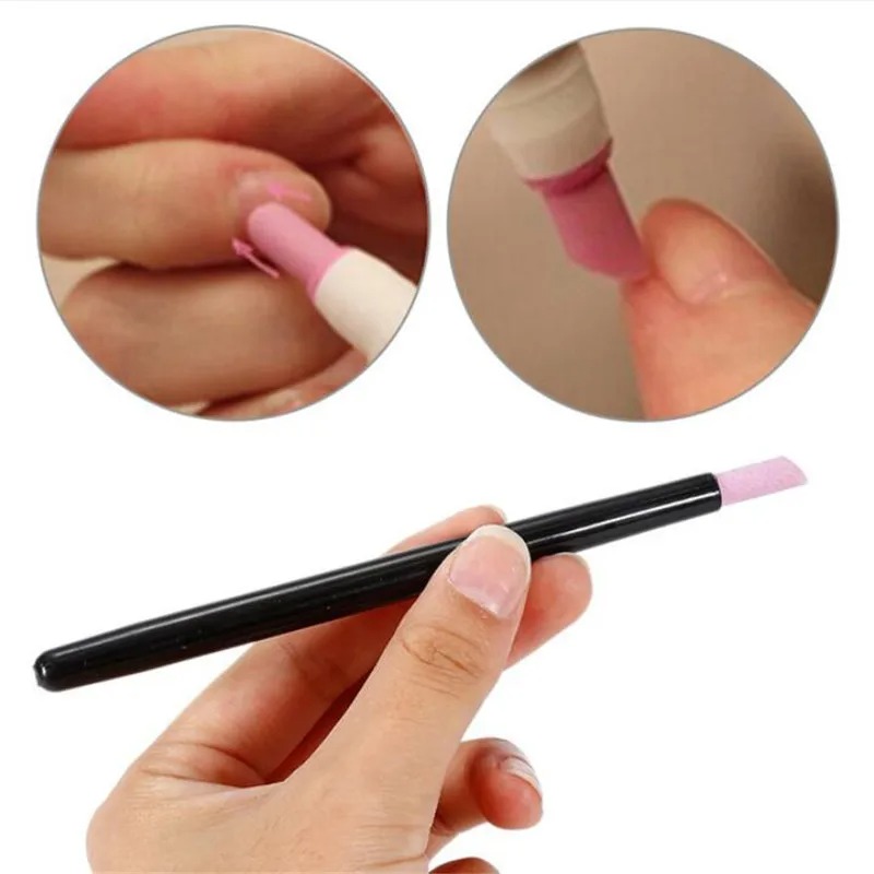 5Pcs Quartz Cuticle Pusher Pen - Skincare Ingredients Checker ulasan dan harga