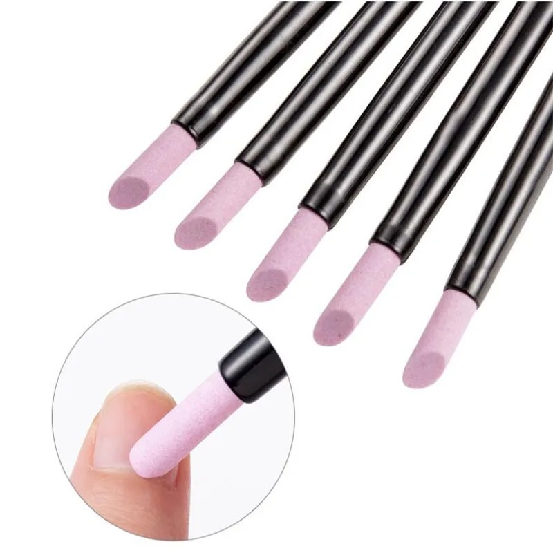 5Pcs Quartz Cuticle Pusher Pen - Skincare Ingredients Checker ulasan dan harga