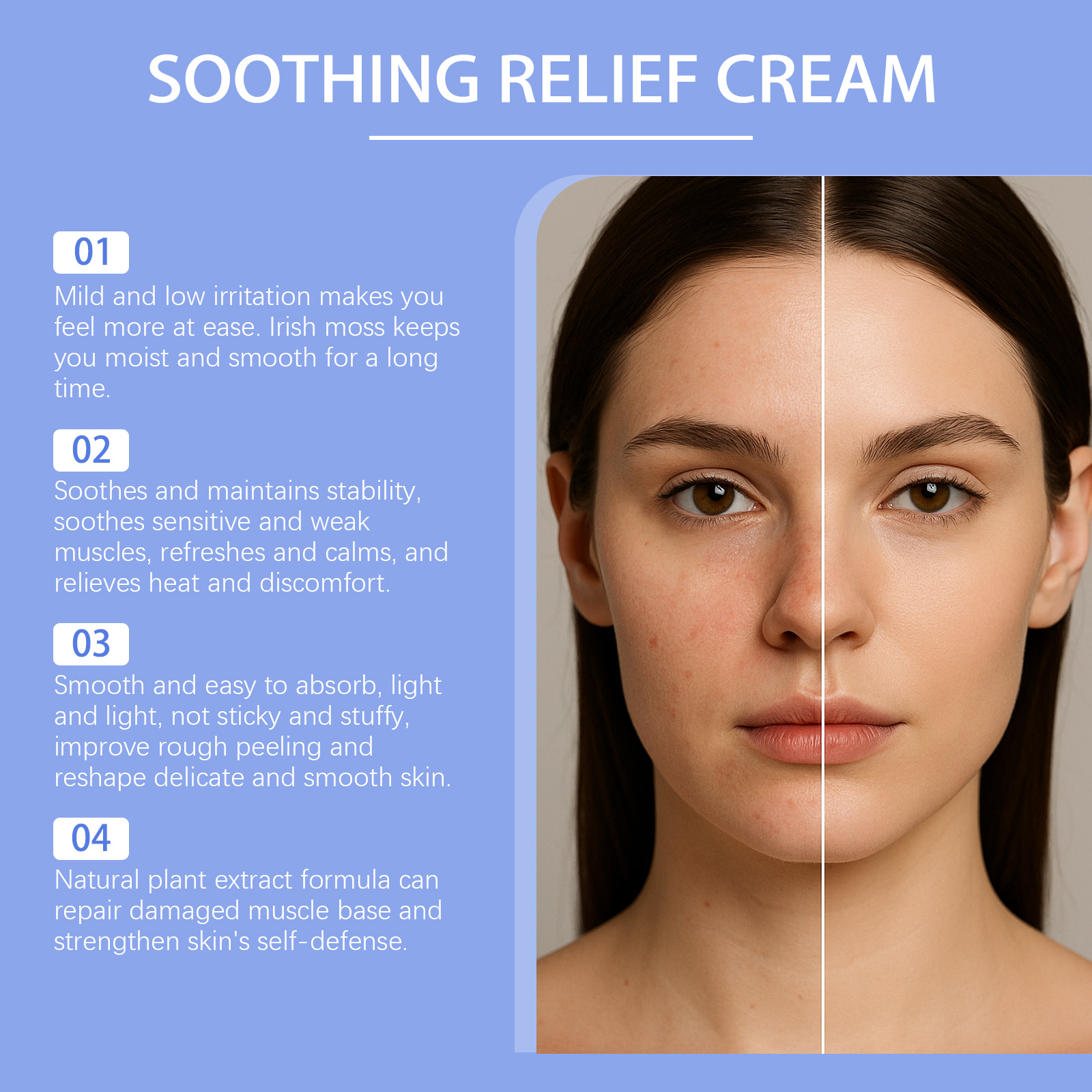 Soothing Relief Cream For Sens - Skincare Oat ulasan dan harga