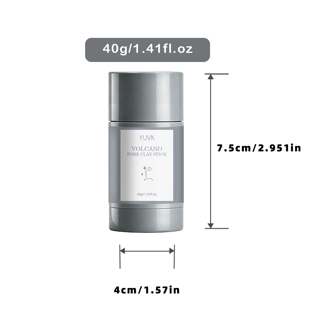 YUVK Volcanic Clay Clear Smoot - Bentonite Clay Mask ulasan dan harga