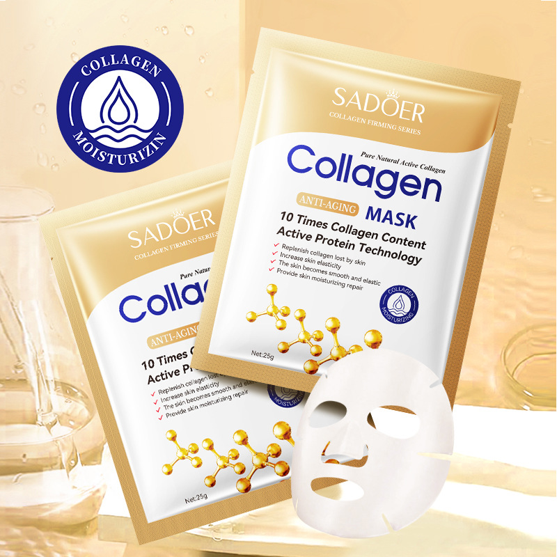 10pcs Anti-wrinkle Collagen Fa - Collagen Sheet Mask ulasan dan harga