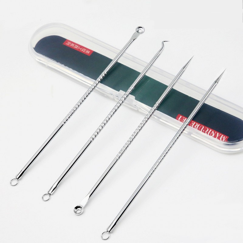 4pcs/set Acne Removal Needles  - Skincare Ingredients Checker ulasan dan harga