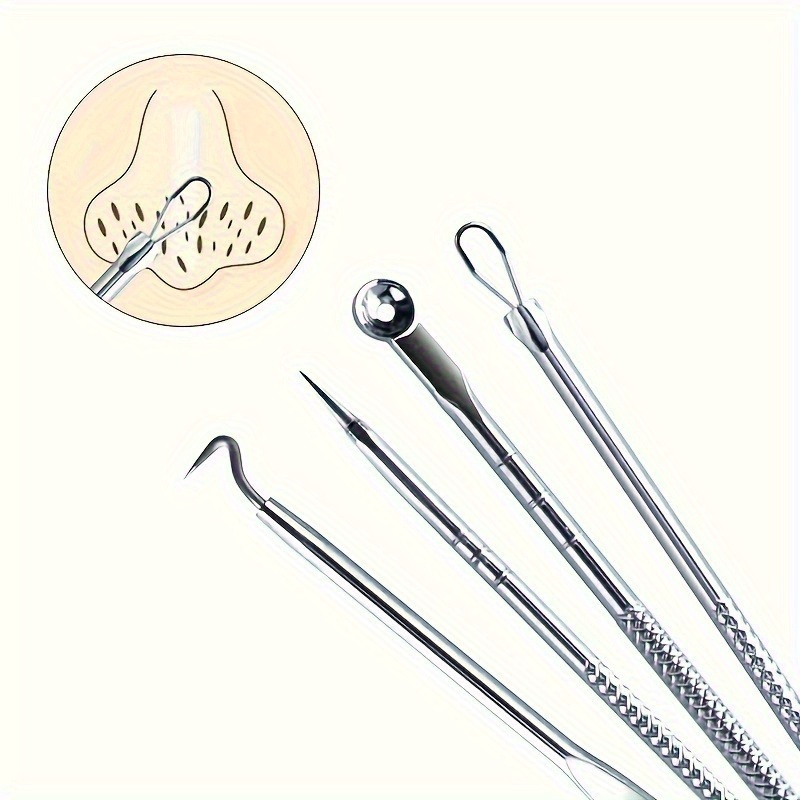 Blackhead Acne Needle Set 4-Pa - Skincare Ingredients Checker ulasan dan harga