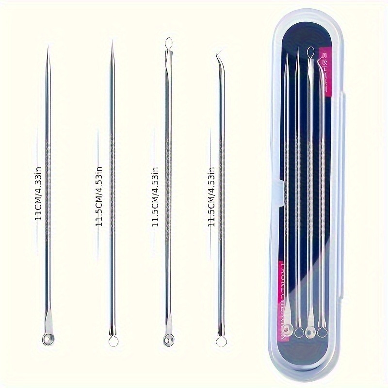 Blackhead Acne Needle Set 4-Pa - Skincare Ingredients Checker ulasan dan harga