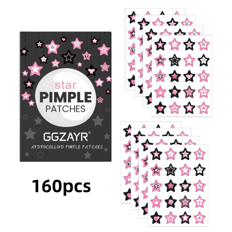 80/160pcs Star Acne Patch Set  - Skincare You ulasan dan harga