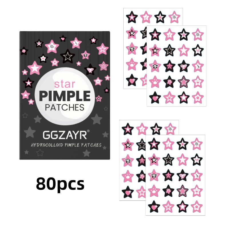 80/160pcs Star Acne Patch Set  - Skincare You ulasan dan harga