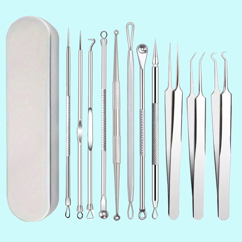 11Pcs/Set Acne Needle Blackhea - Skincare Ingredients Checker ulasan dan harga
