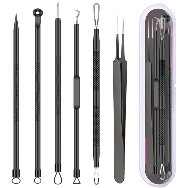 6Pcs Blackhead Remover Set Sta - Skincare Ingredients Checker ulasan dan harga