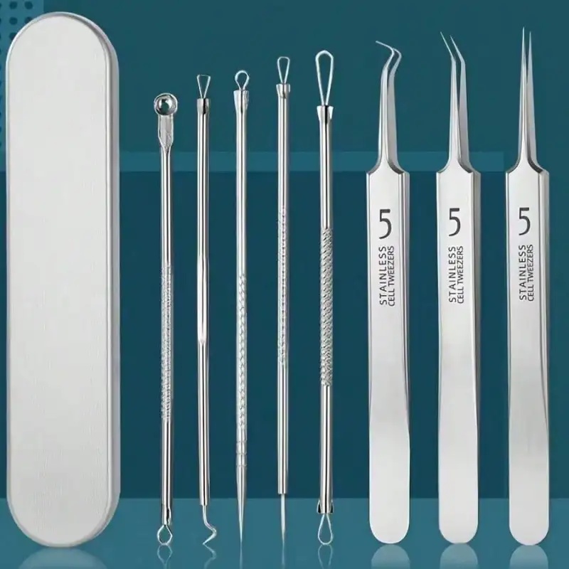 6Pcs Blackhead Remover Set Sta - Skincare Ingredients Checker ulasan dan harga