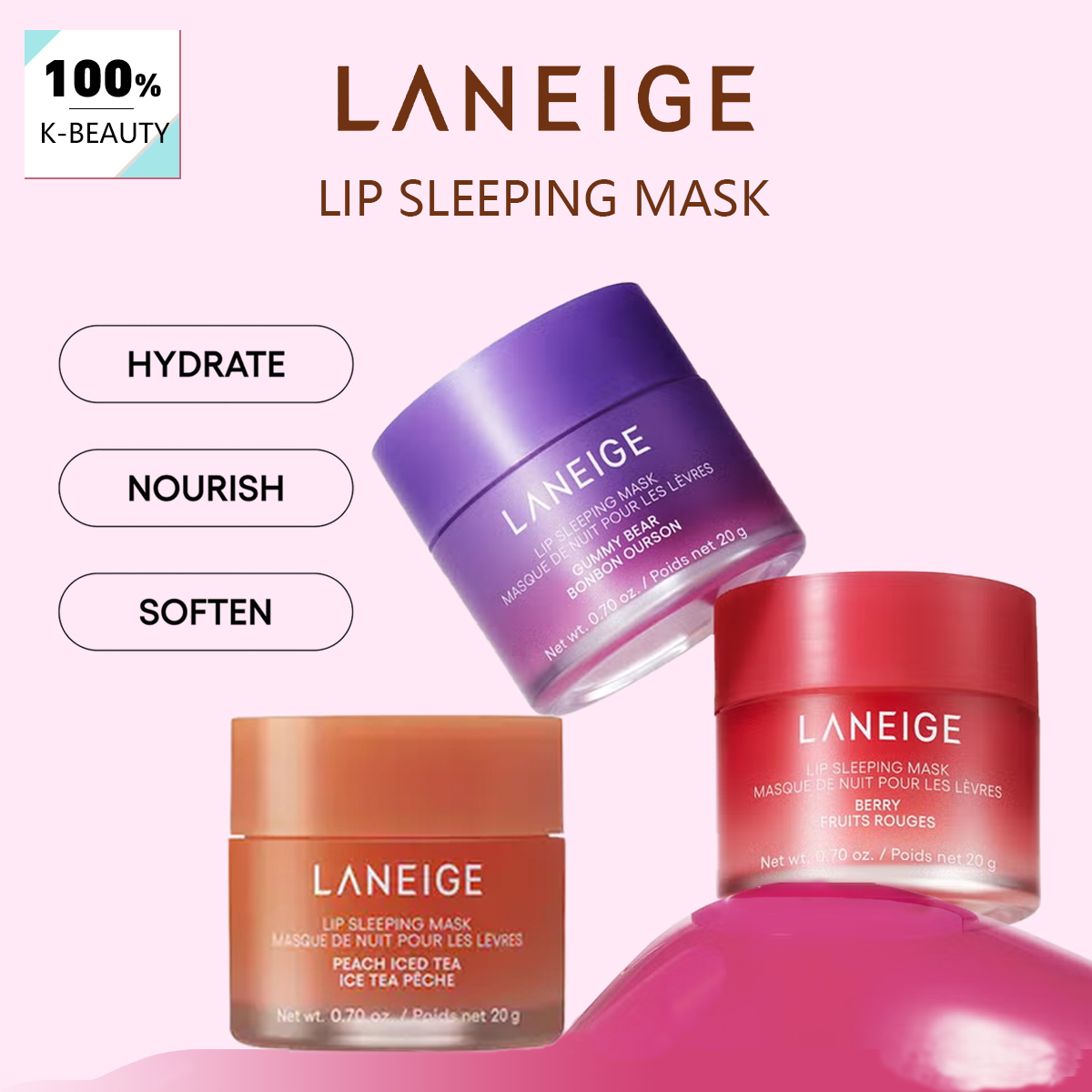 Laneige Lip Sleeping Mask 20g, - Skincare Laneige ulasan dan harga