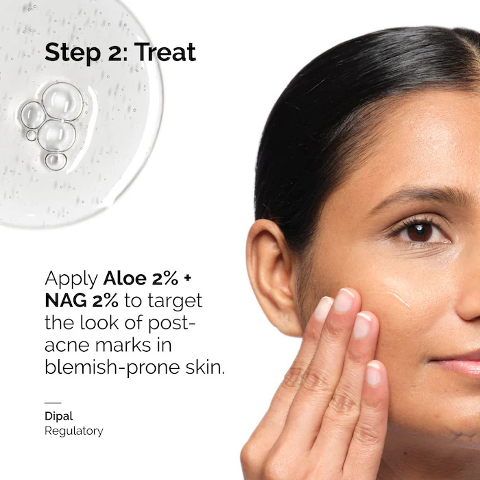 Aloe 2% + NAG 2% Solution Seru - Aha Bha Exfoliant ulasan dan harga