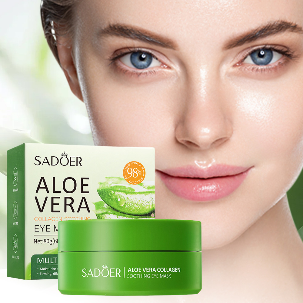 SADOER Aloe Vera Collagen Soot - Collagen Sheet Mask ulasan dan harga