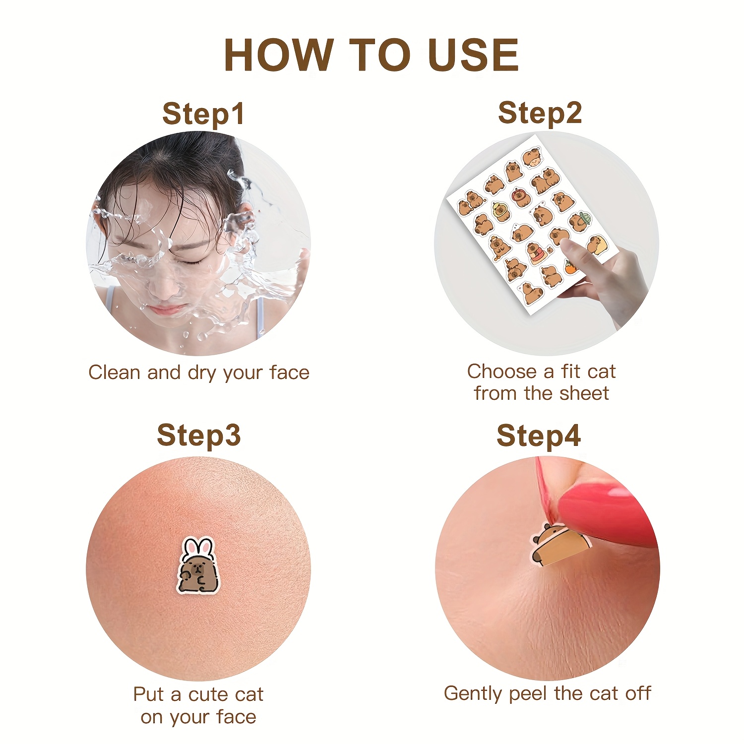 Capybara Shaped Pimple Patches - Skincare You ulasan dan harga