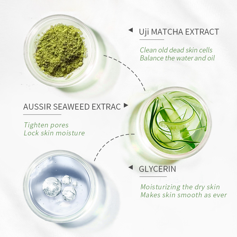 LAIKOU Matcha Exfoliating Peel - Aha Bha Exfoliant ulasan dan harga