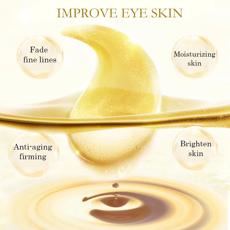 5/10/20/30 Pairs Crystal Gold  - Collagen Sheet Mask ulasan dan harga