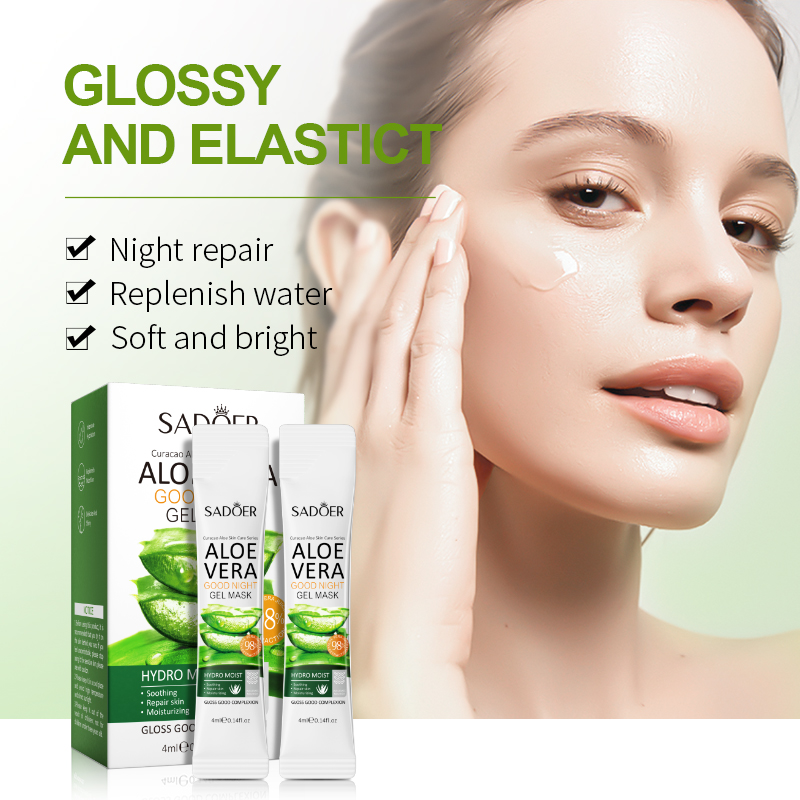 20pcs/box SADOER Sleeping Faci - Bentonite Clay Mask ulasan dan harga