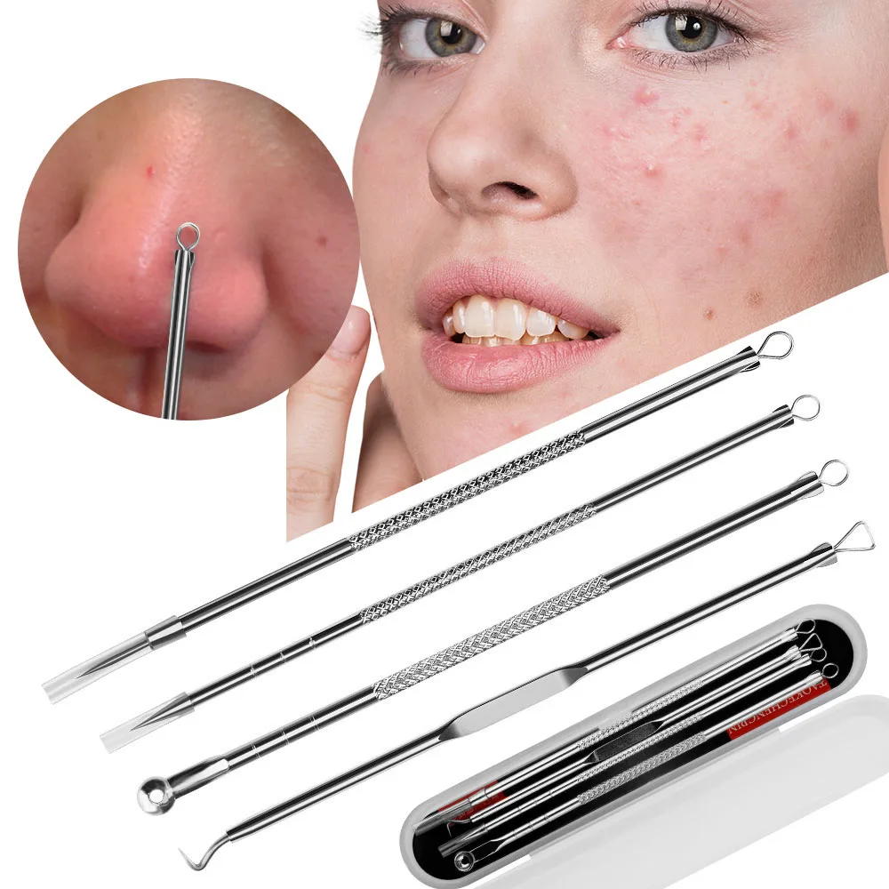 4Pcs Blackhead Acne Remover Se - Skincare Ingredients Checker ulasan dan harga