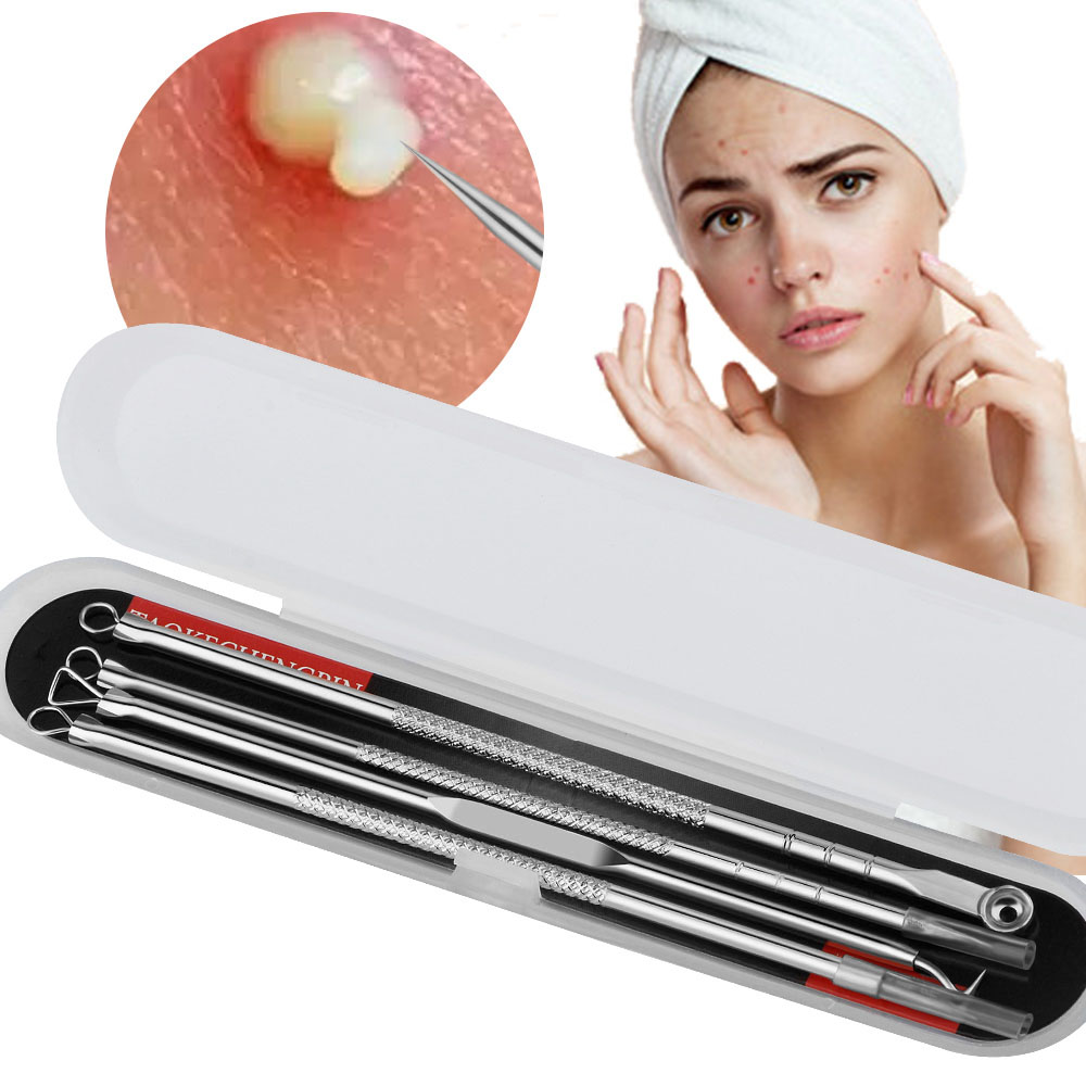 4Pcs Blackhead Acne Remover Se - Skincare Ingredients Checker ulasan dan harga