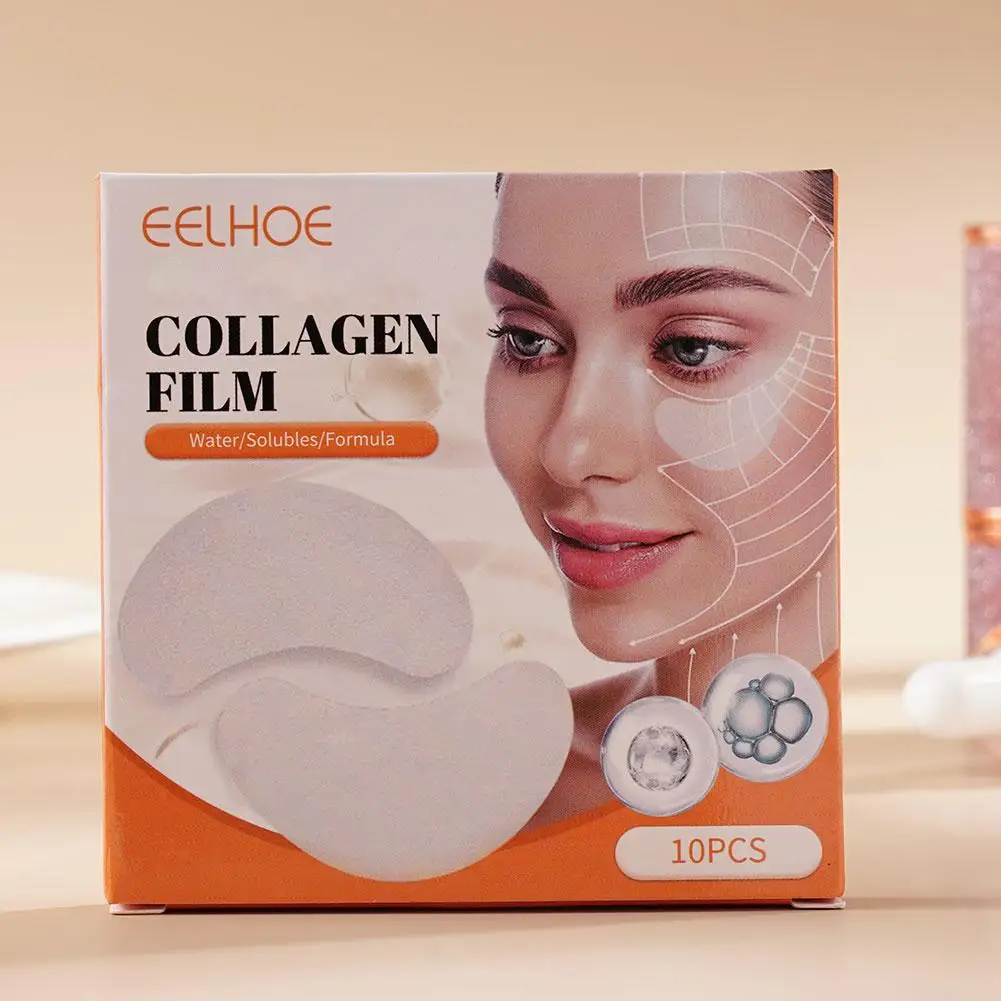 5/10Pairs Collagen Soluble Fil - Collagen Sheet Mask ulasan dan harga