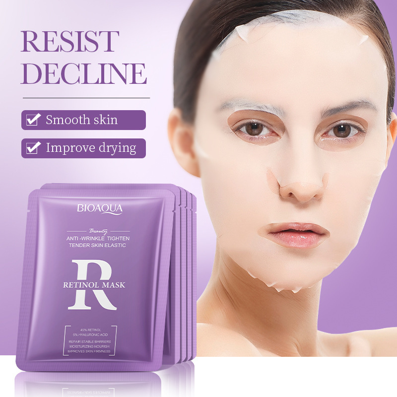 5pcs BIOAQUA Retinol Vitamin C - Bentonite Clay Mask ulasan dan harga