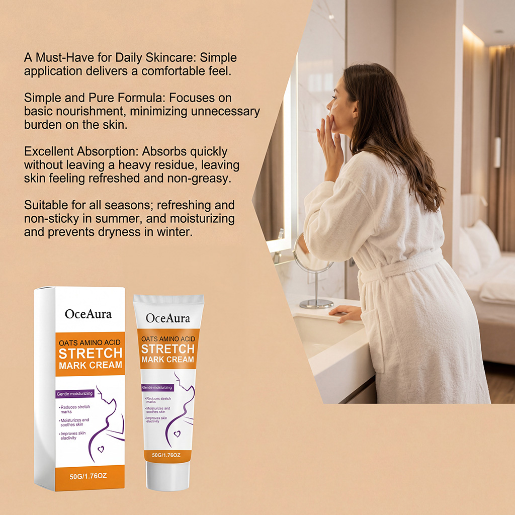 Stretch Marks Body Cream Light - Skincare Oat ulasan dan harga
