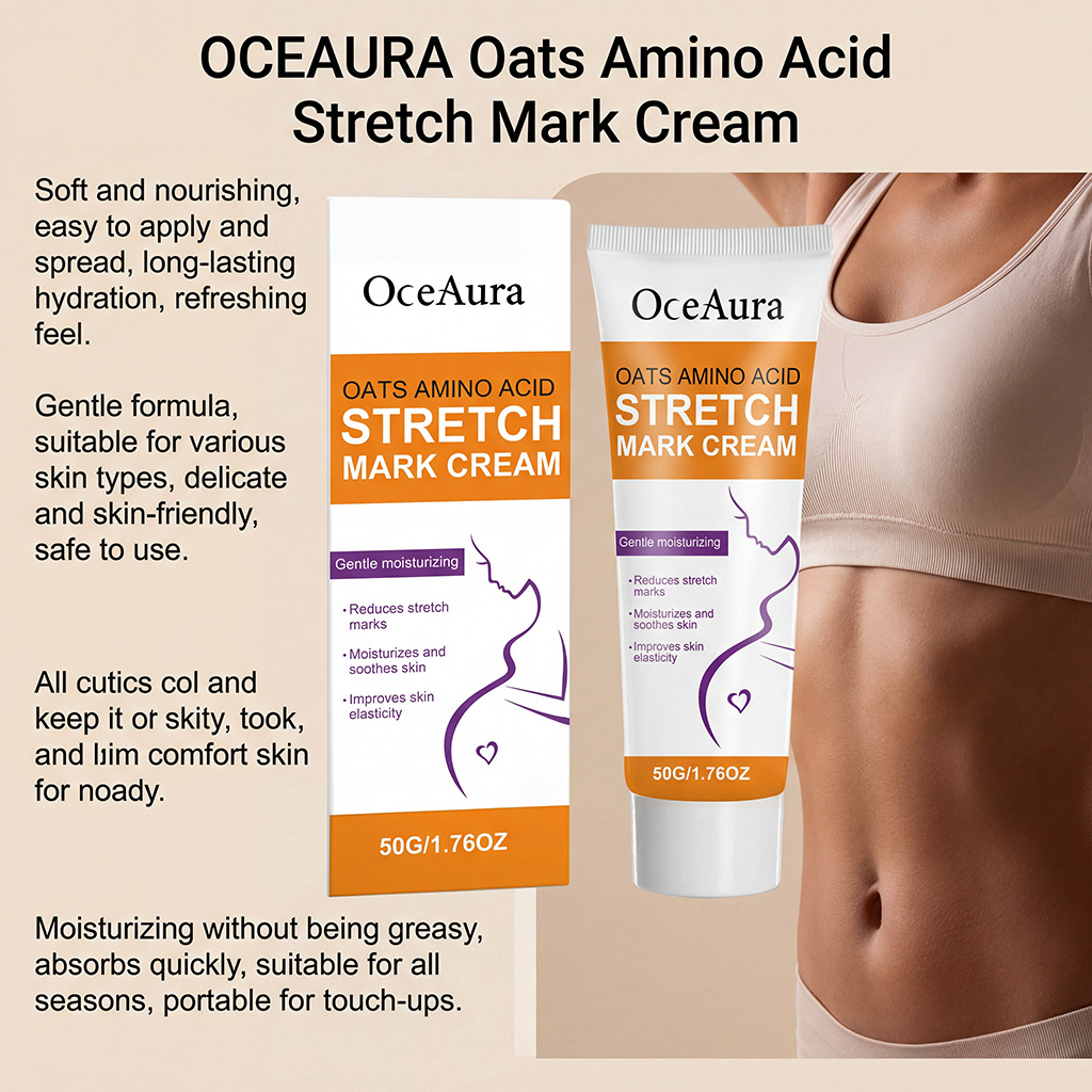 Stretch Marks Body Cream Light - Skincare Oat ulasan dan harga